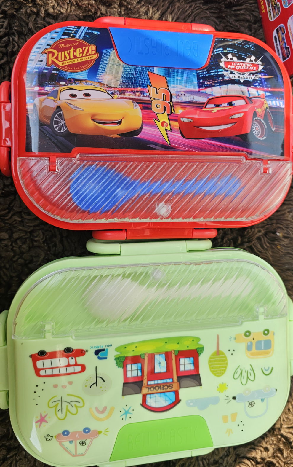 Lunch Box With Steel Compartment