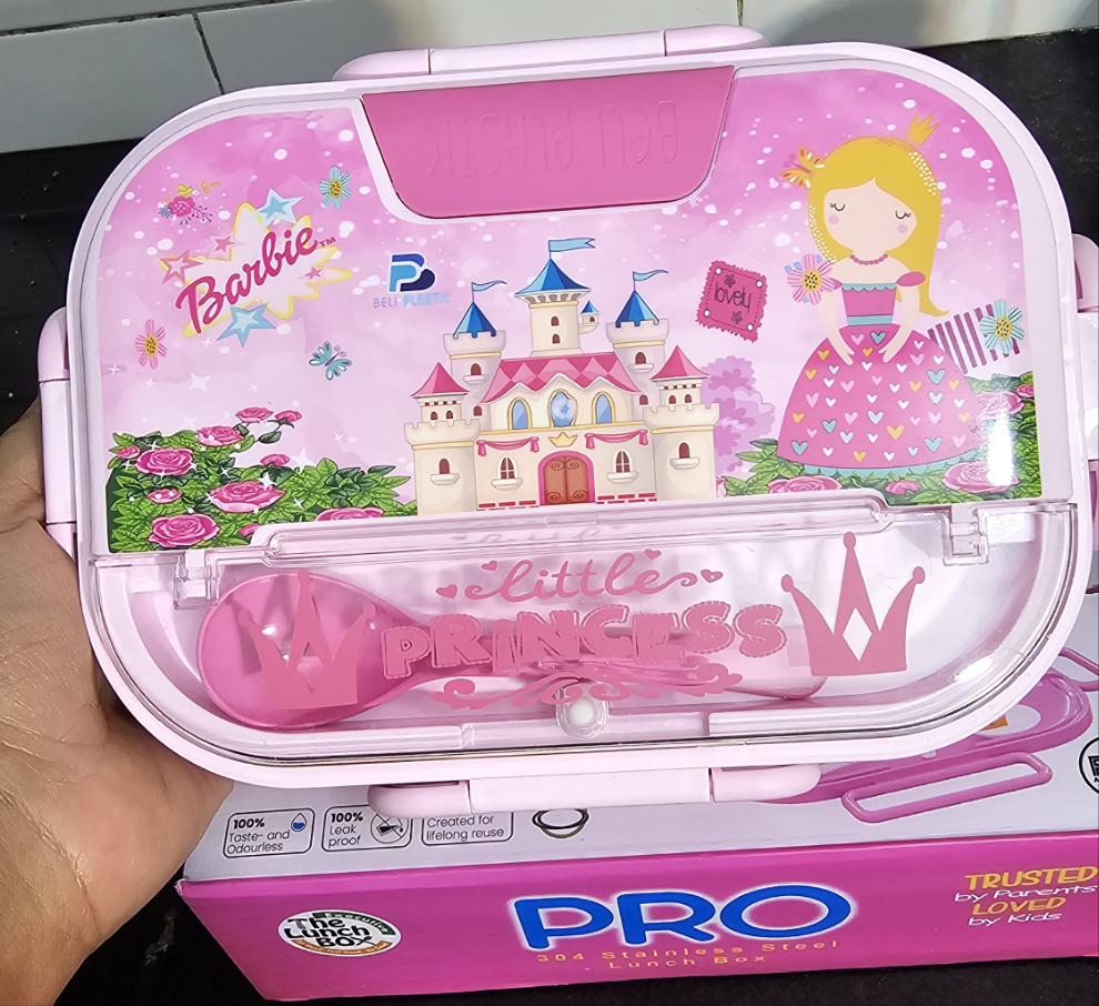 Pink Princes Lunch Box