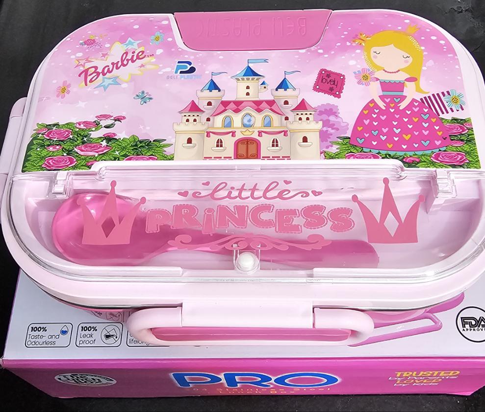 Lunch Box With Steel Compartment