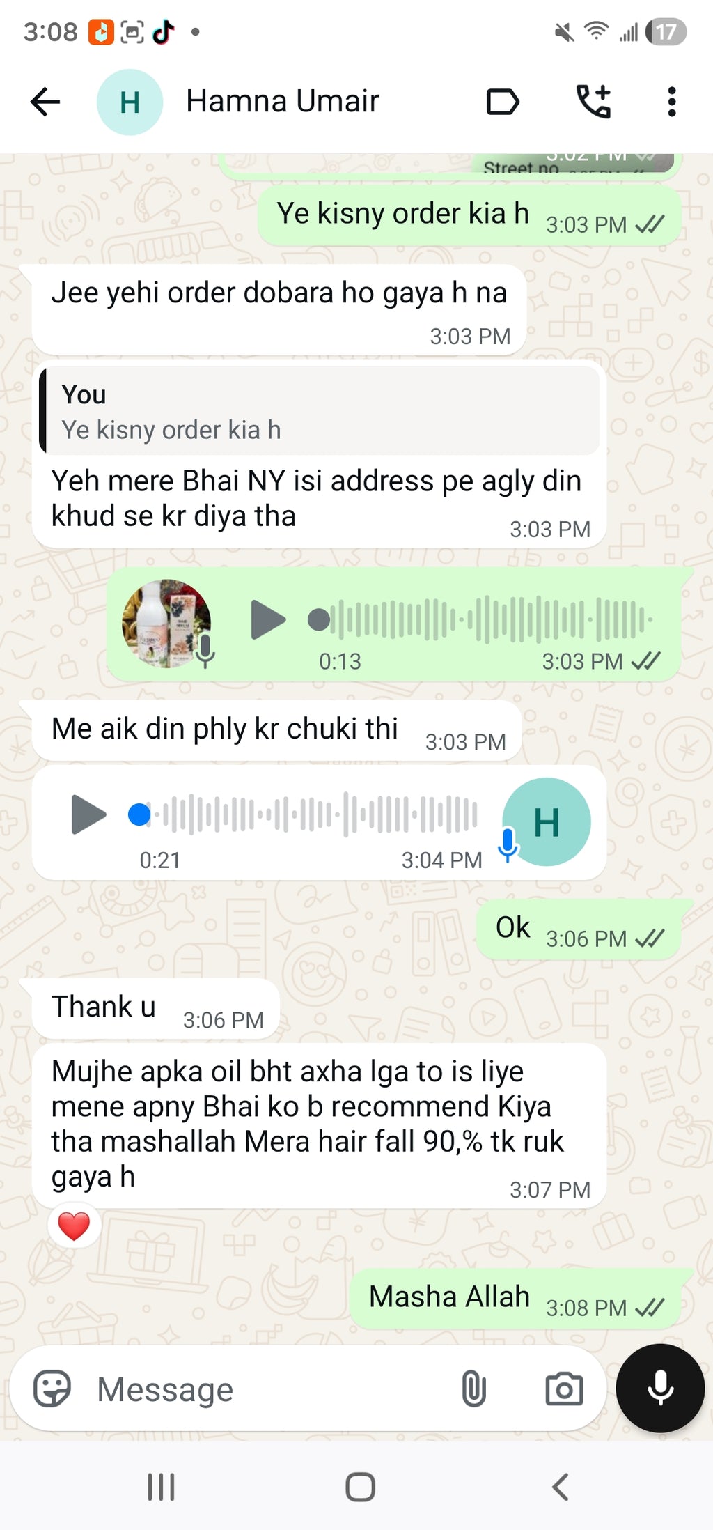 REVIEWS OF Herboo hair oil