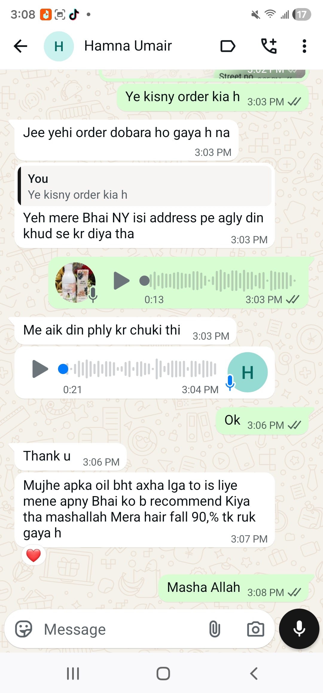 REVIEWS OF Herboo hair oil