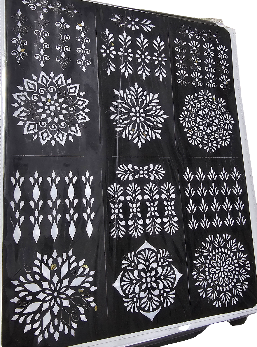 STENCILS (Mehndi Stickers)