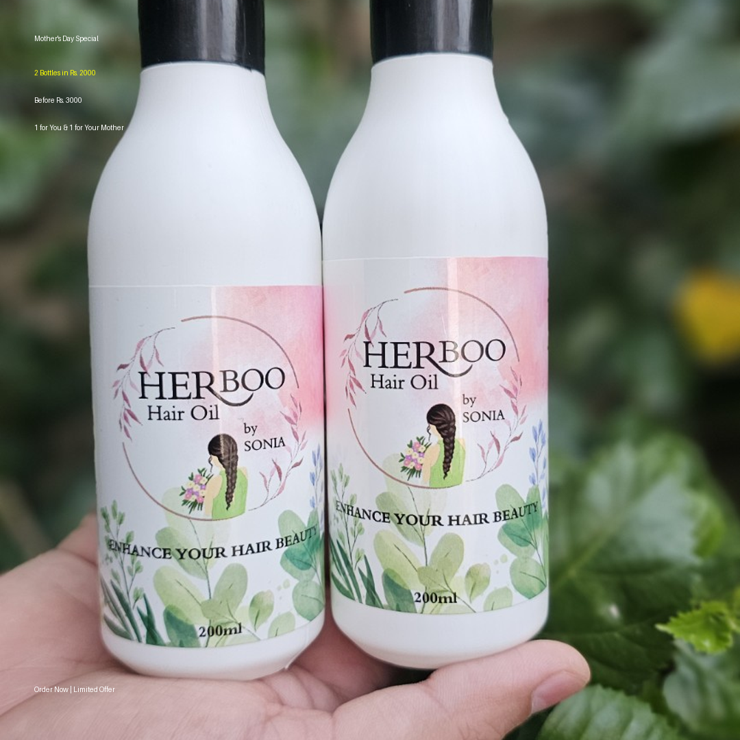 DEAL OF 2 HERBOO OILS