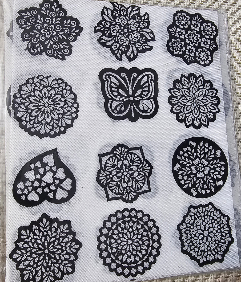 STENCILS (Mehndi Stickers)