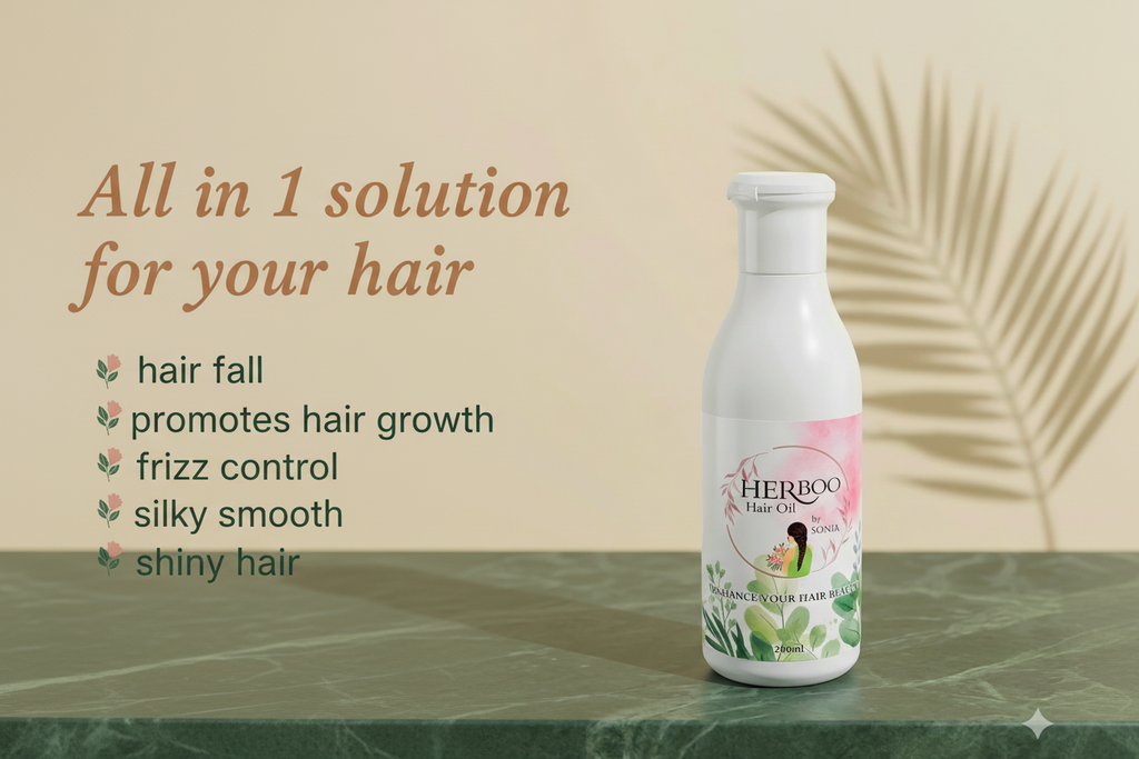 Herboo Hair Oil  (All in 1 solution)
