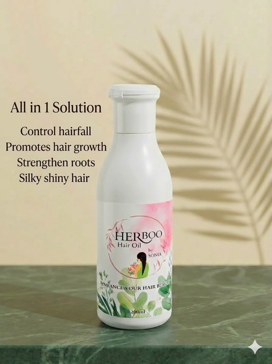 Herboo Hair Oil  (All in 1 solution)