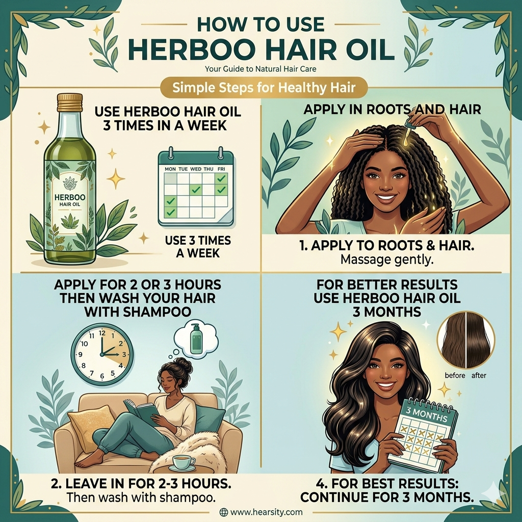 Herboo Hair Oil  (All in 1 solution)