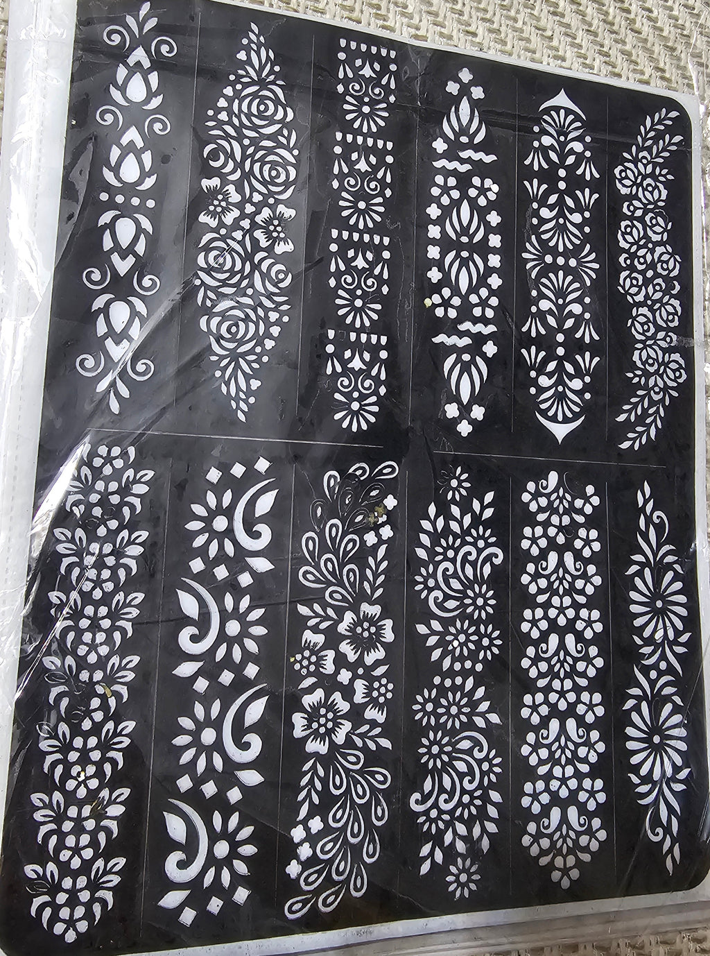 STENCILS (Mehndi Stickers)