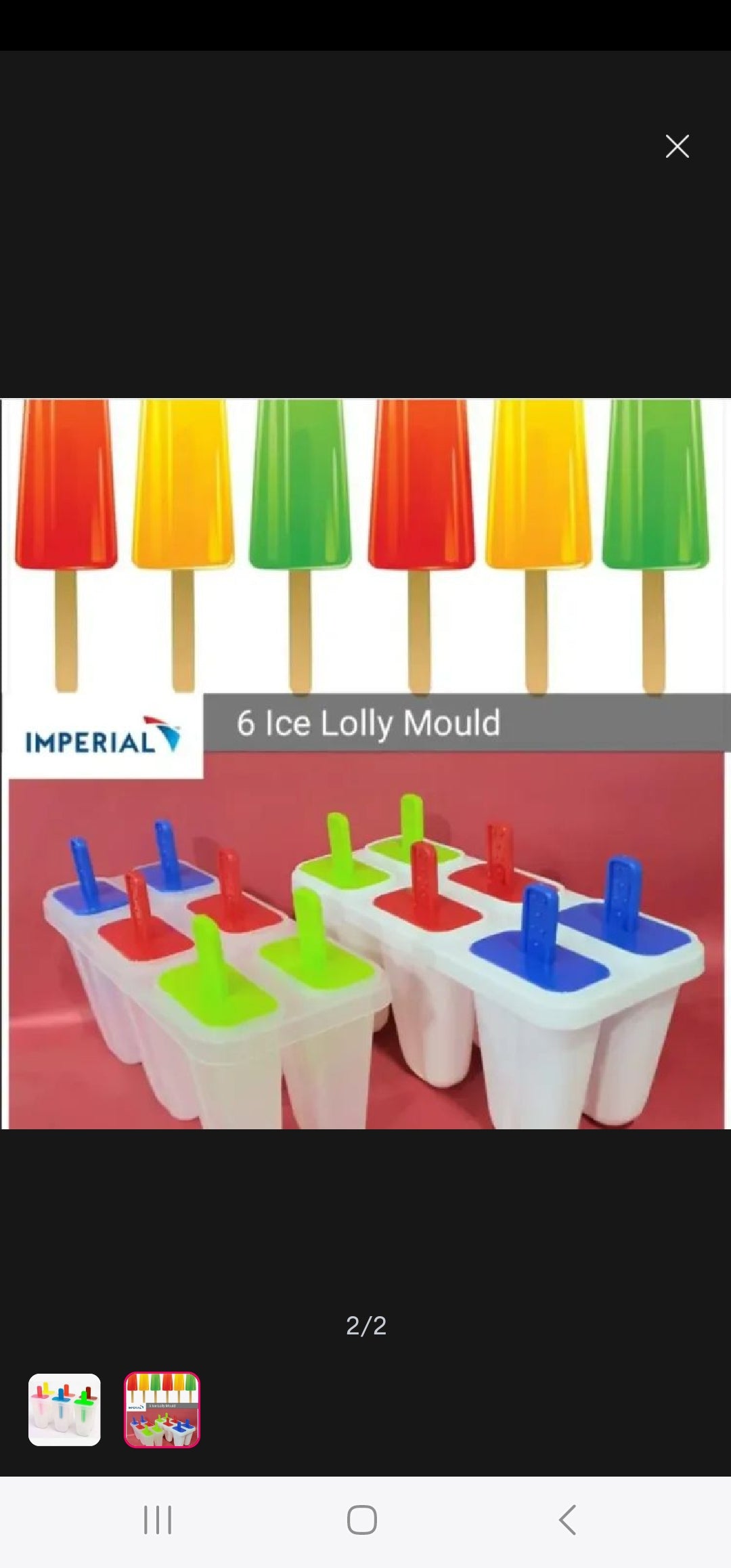 Ice Cream Molds