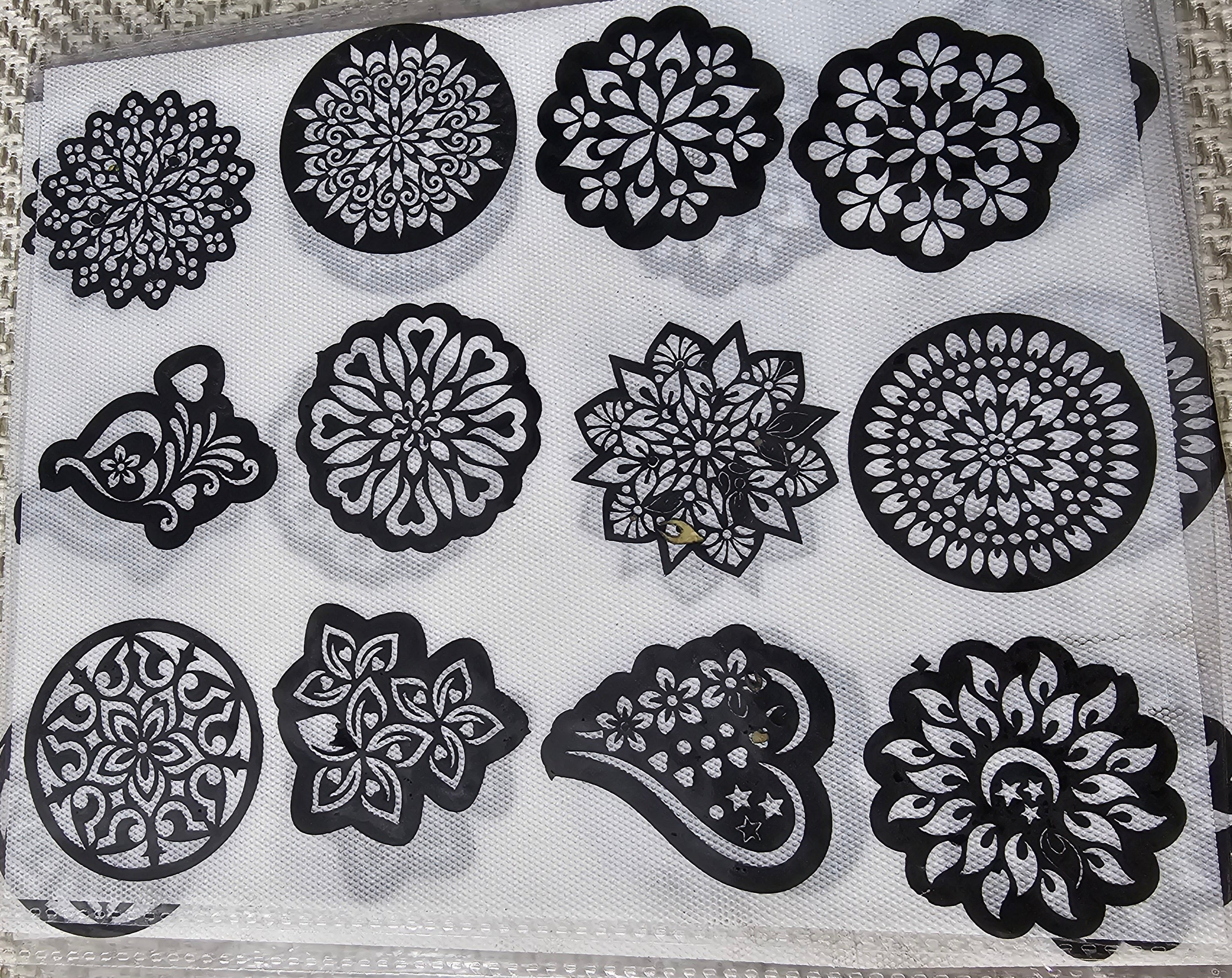 STENCILS (Mehndi Stickers)